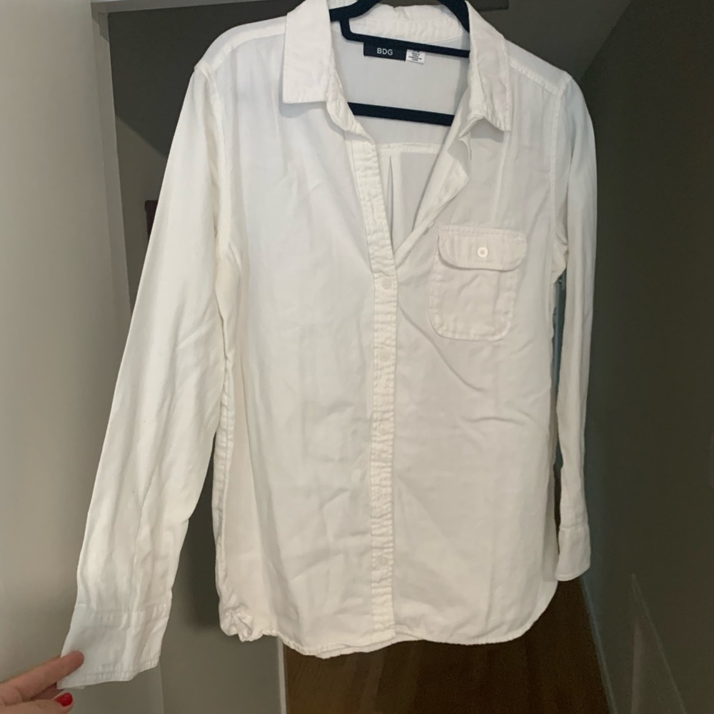Great button down white shirt